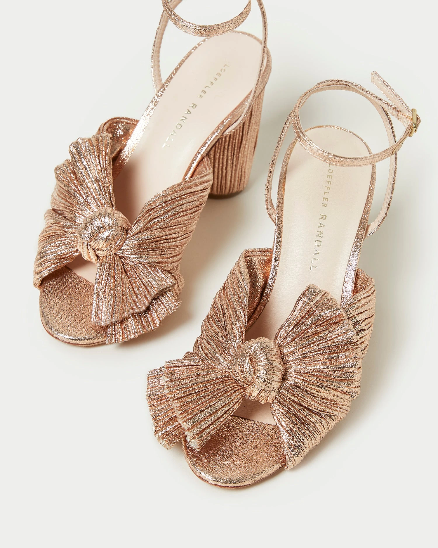 Loeffler Randall Camellia Dune Pleated Bow Heel 4 Loeffler Randall Camellia Dune Pleated Bow Heel - Image 2