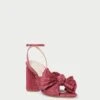 Loeffler Randall Camellia Tea Rose Bow Heel 2 Loeffler Randall Camellia Tea Rose Bow Heel -Loeffler Randall CAMELLIA PLFA TEARO 1 1
