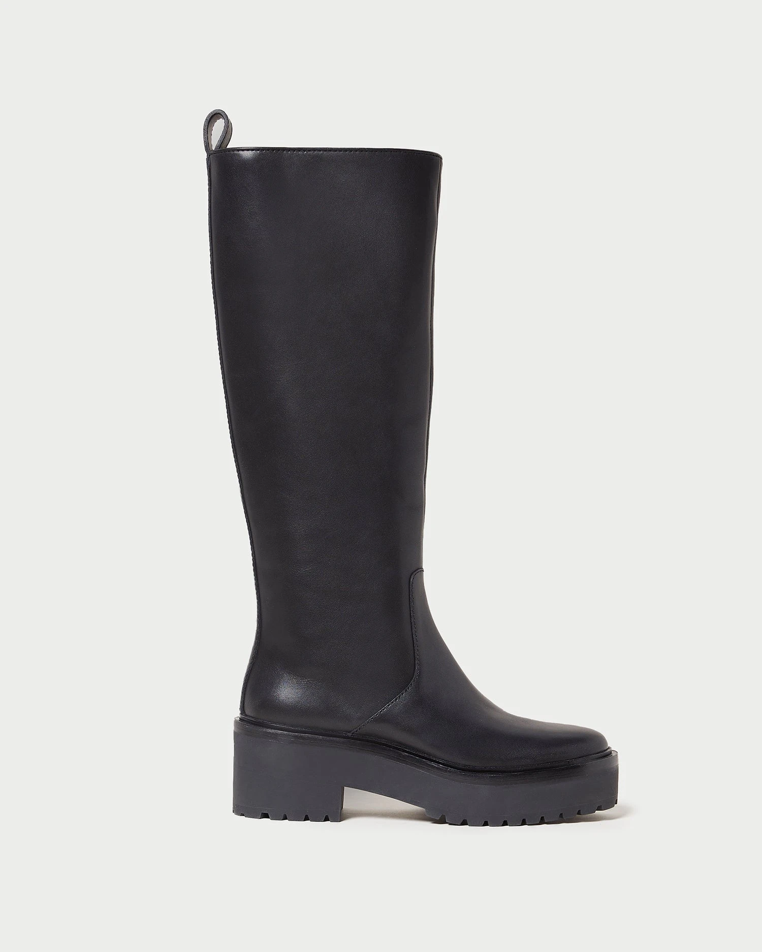 Loeffler Randall Carlee Black Tall Lug Boot 4 Loeffler Randall Carlee Black Tall Lug Boot - Image 2