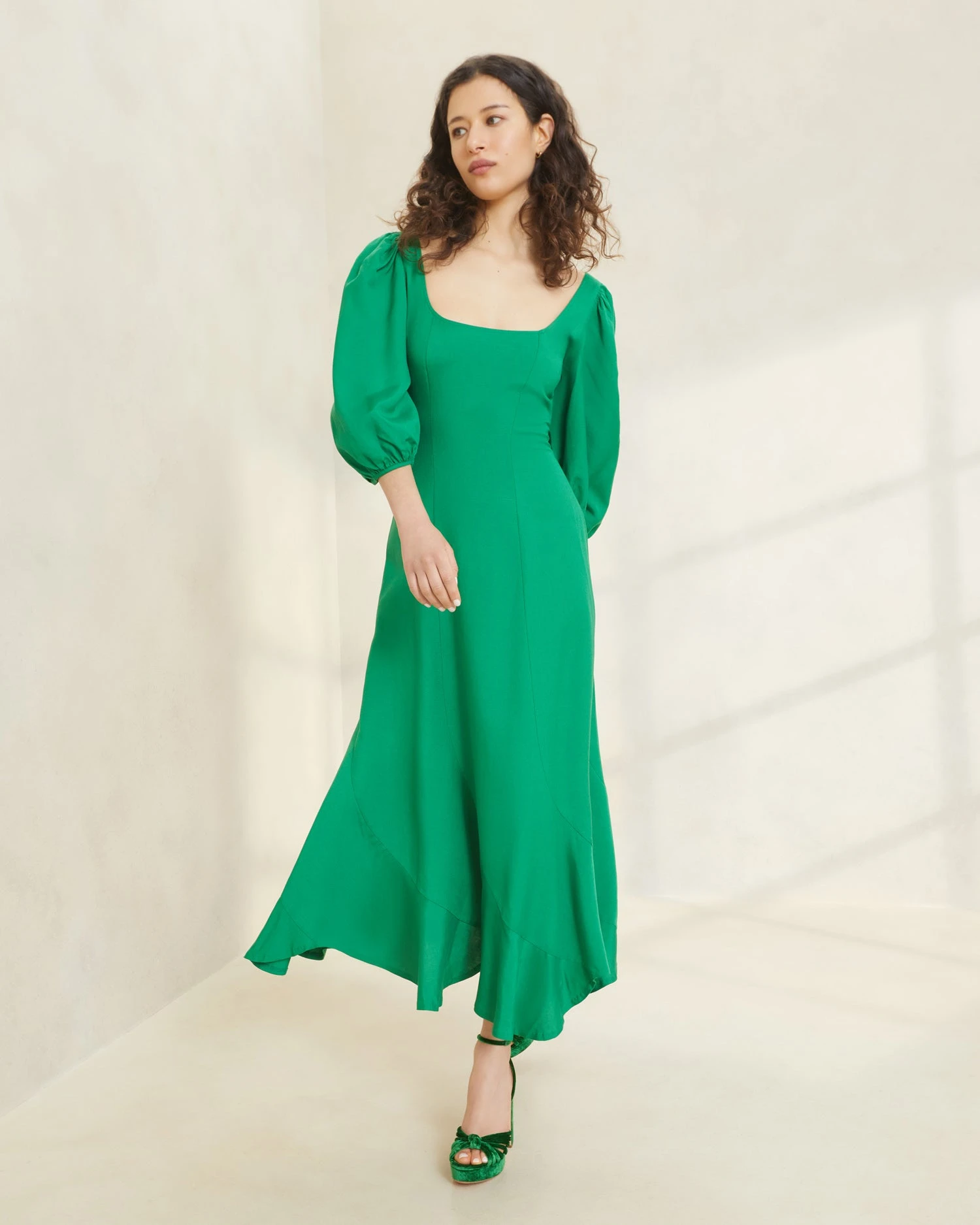Loeffler Randall Carmina Emerald Curve Dress 3 Loeffler Randall Carmina Emerald Curve Dress