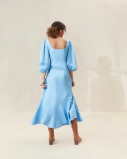 Loeffler Randall Carmina Cornflower Curve Dress 7 Loeffler Randall Carmina Cornflower Curve Dress -Loeffler Randall CARMINA VILI CRNFL 119copy