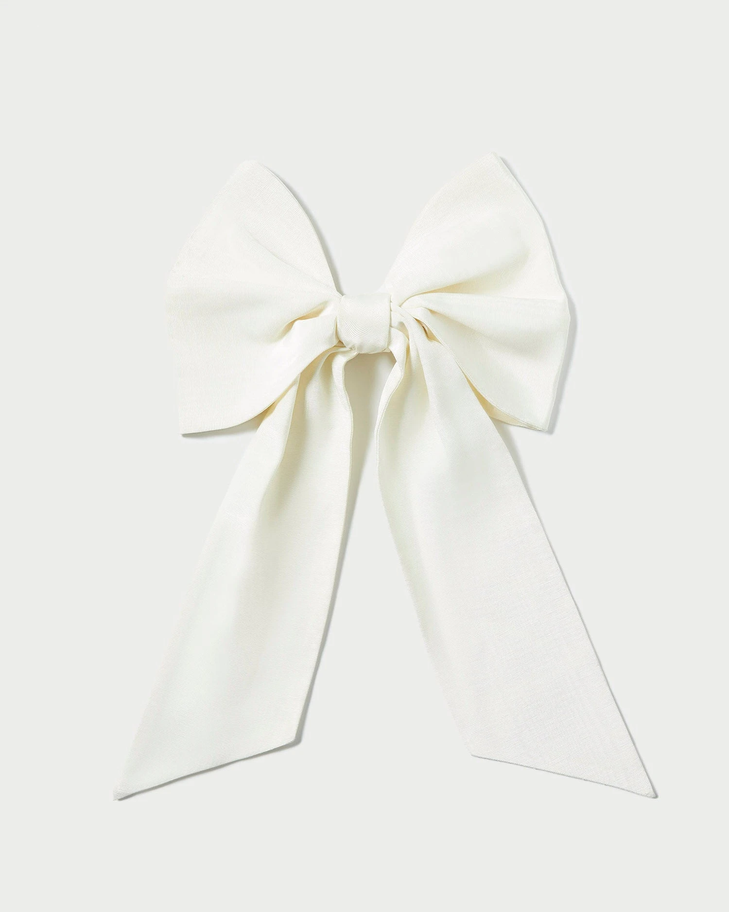 Loeffler Randall Cherie Cream Oversized Hair Bow 3 Loeffler Randall Cherie Cream Oversized Hair Bow