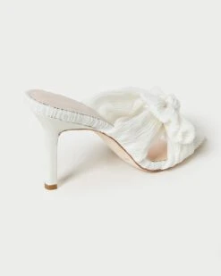 Loeffler Randall Claudia Pearl Pleated Bow Mule 10 Loeffler Randall Claudia Pearl Pleated Bow Mule -Loeffler Randall CLAUDIA PLFV PEARL 4