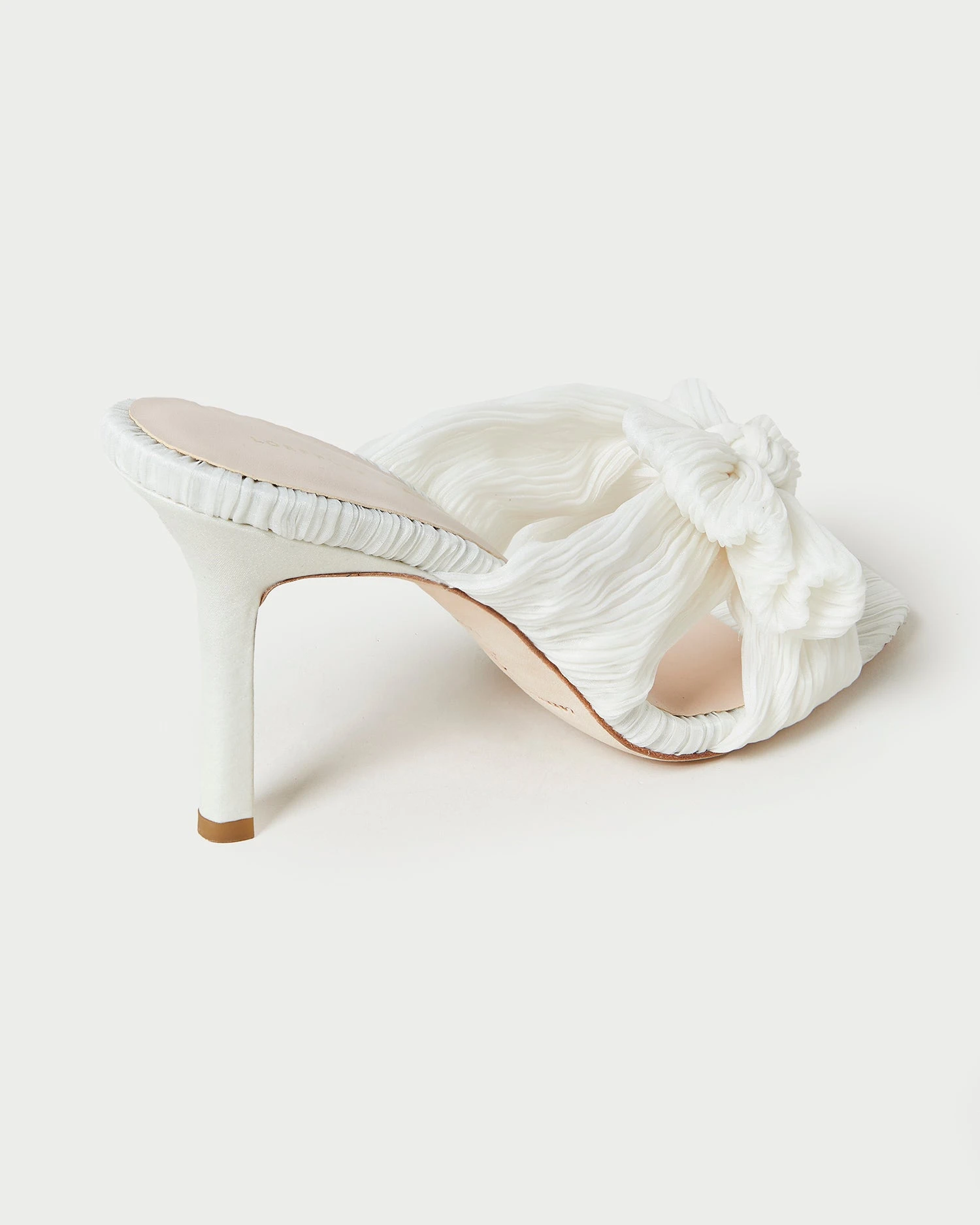 Loeffler Randall Claudia Pearl Pleated Bow Mule 6 Loeffler Randall Claudia Pearl Pleated Bow Mule - Image 4