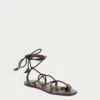 Loeffler Randall Colleen Chocolate Knot Lace-Up Sandal 2 Loeffler Randall Colleen Chocolate Knot Lace-Up Sandal -Loeffler Randall COLEEN NB CHOCO 1