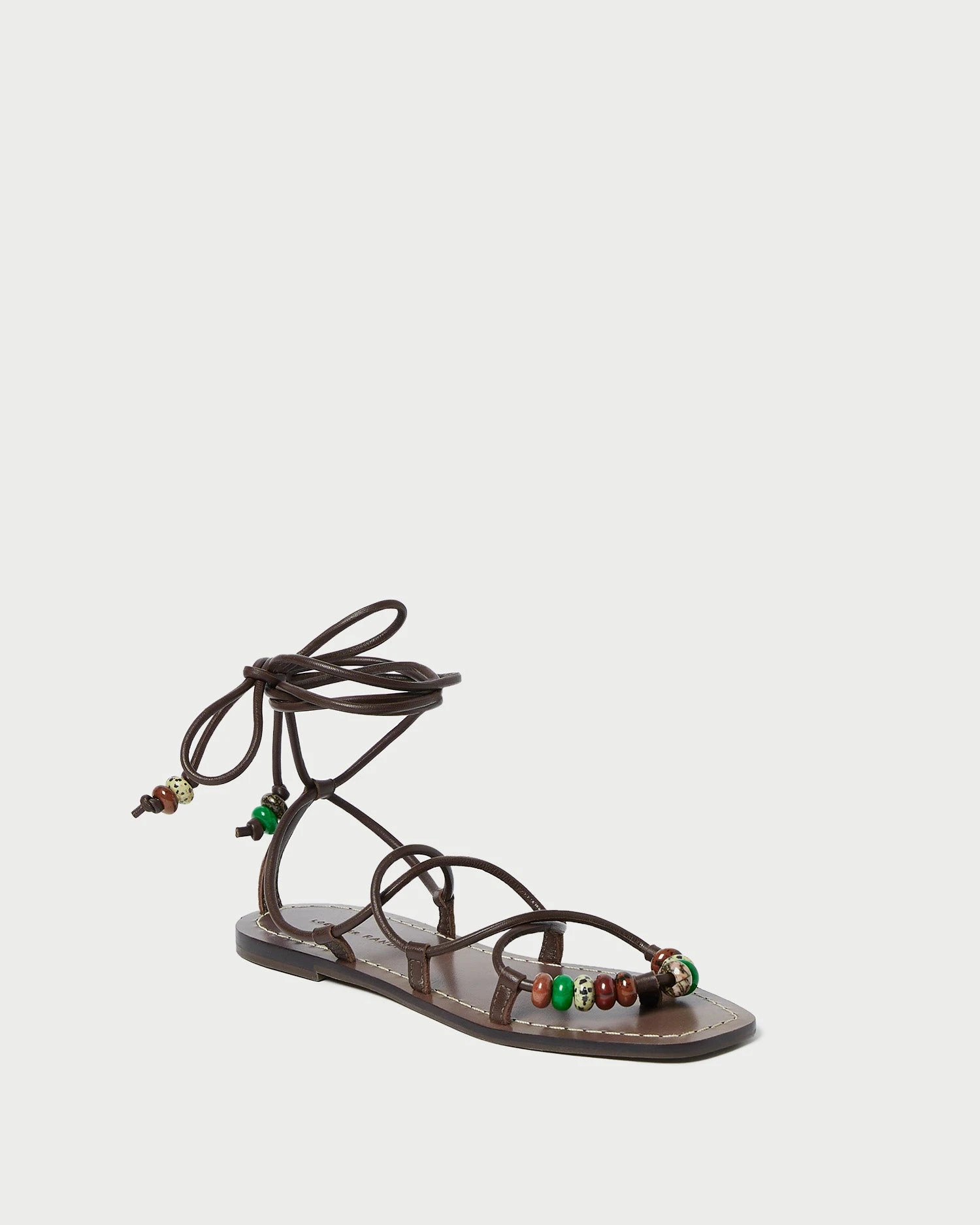 Loeffler Randall Colleen Chocolate Knot Lace-Up Sandal 3 Loeffler Randall Colleen Chocolate Knot Lace-Up Sandal