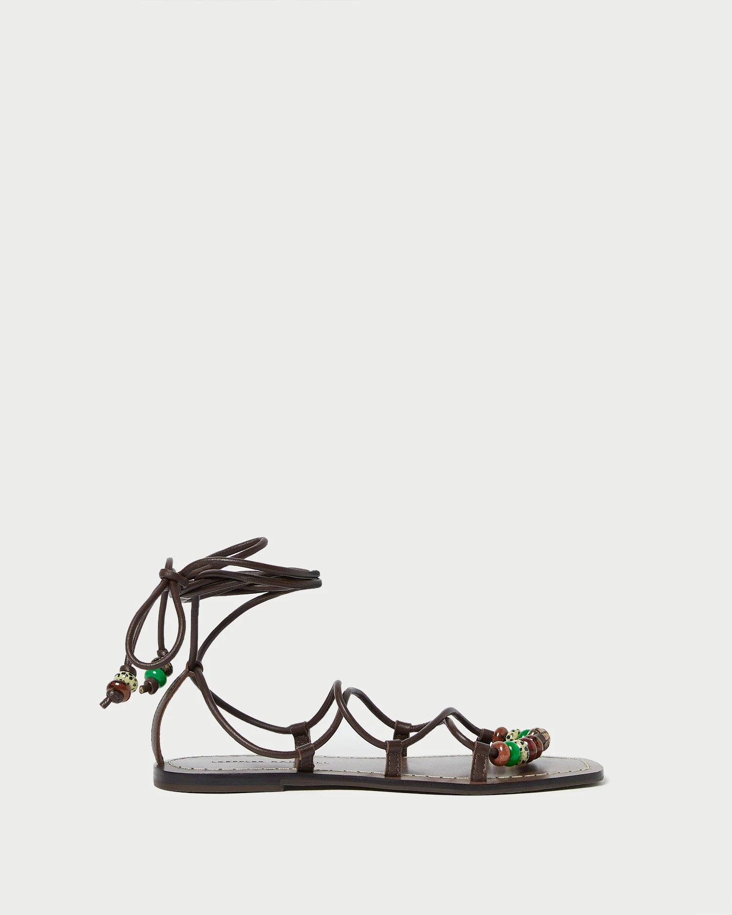 Loeffler Randall Colleen Chocolate Knot Lace-Up Sandal 4 Loeffler Randall Colleen Chocolate Knot Lace-Up Sandal - Image 2