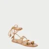 Loeffler Randall Colleen Honey Knot Lace-Up Sandal 1 Loeffler Randall Colleen Honey Knot Lace-Up Sandal -Loeffler Randall COLLEEN NB HONEY 1