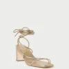 Loeffler Randall Cosette Champagne Ankle Wrap Heel 1 Loeffler Randall Cosette Champagne Ankle Wrap Heel -Loeffler Randall COSETTE N CHMPN 1 1