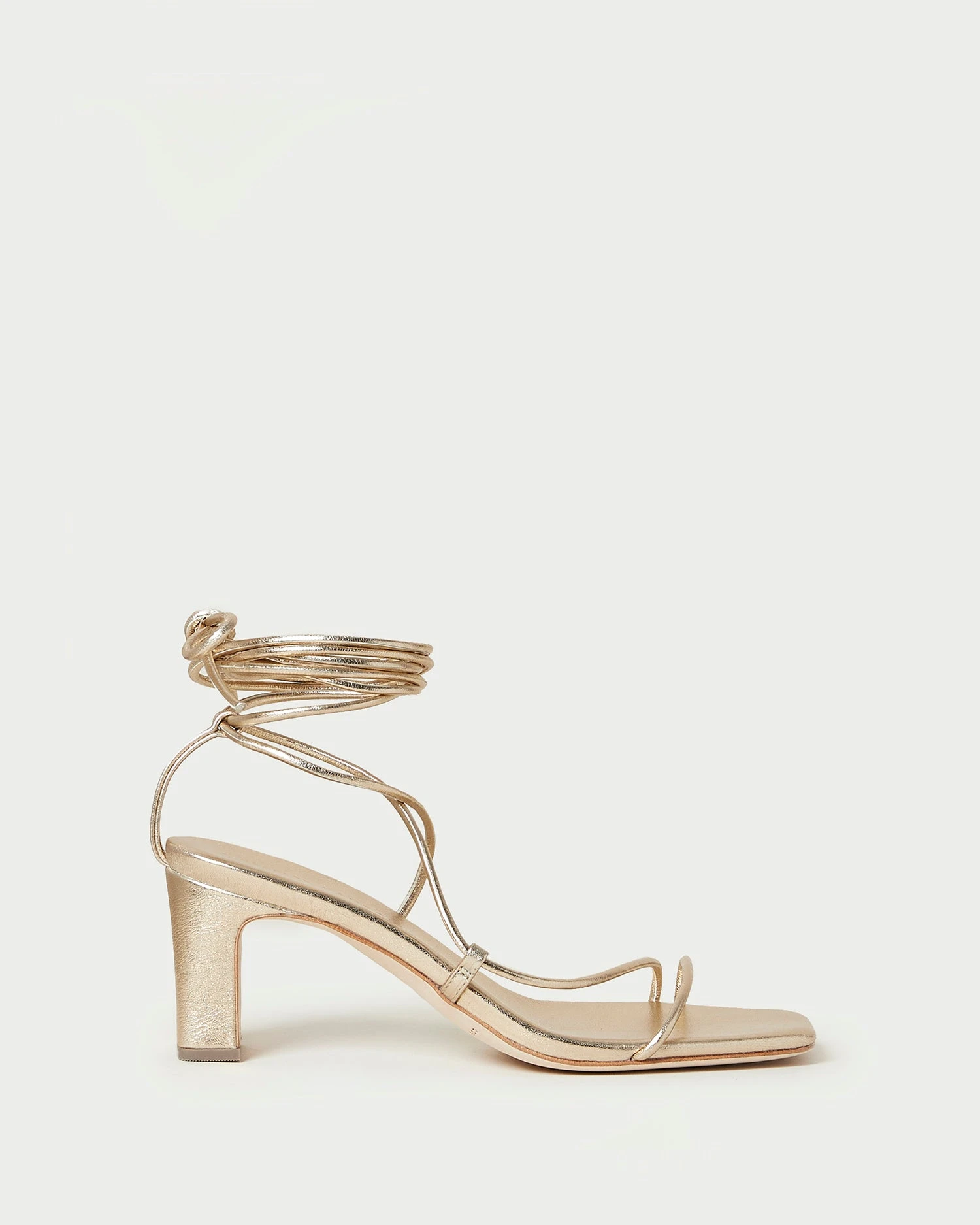 Loeffler Randall Cosette Champagne Ankle Wrap Heel 4 Loeffler Randall Cosette Champagne Ankle Wrap Heel - Image 2