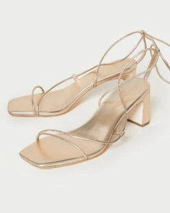 Loeffler Randall Cosette Champagne Ankle Wrap Heel 9 Loeffler Randall Cosette Champagne Ankle Wrap Heel -Loeffler Randall COSETTE N CHMPN 3 1