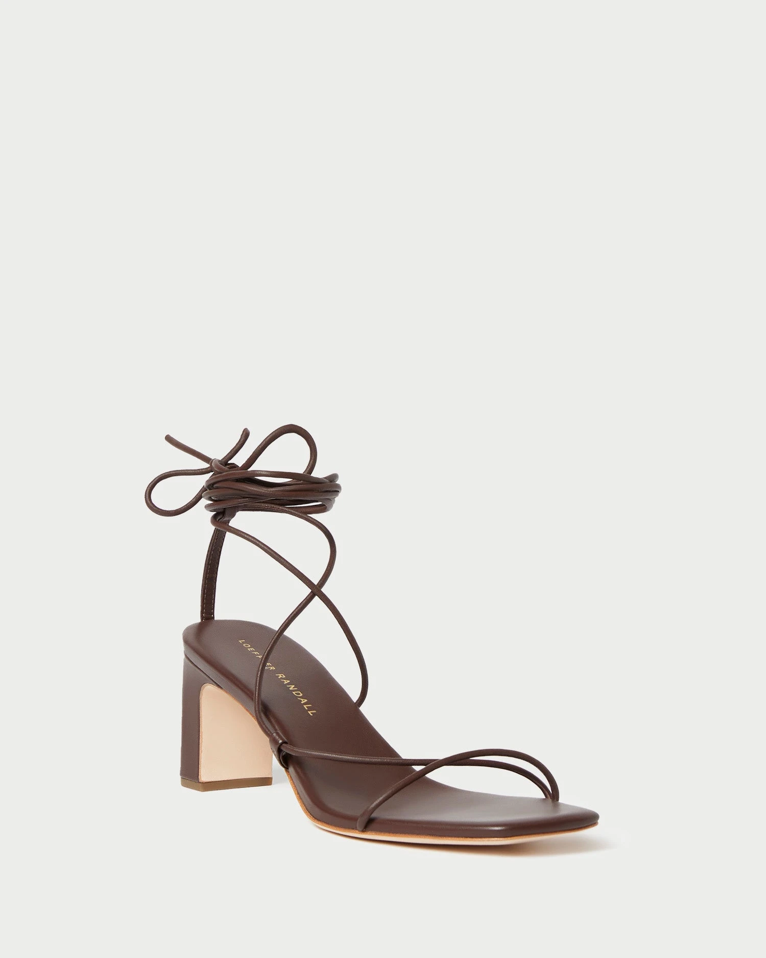 Loeffler Randall Cosette Chocolate Ankle Wrap Heel 3 Loeffler Randall Cosette Chocolate Ankle Wrap Heel