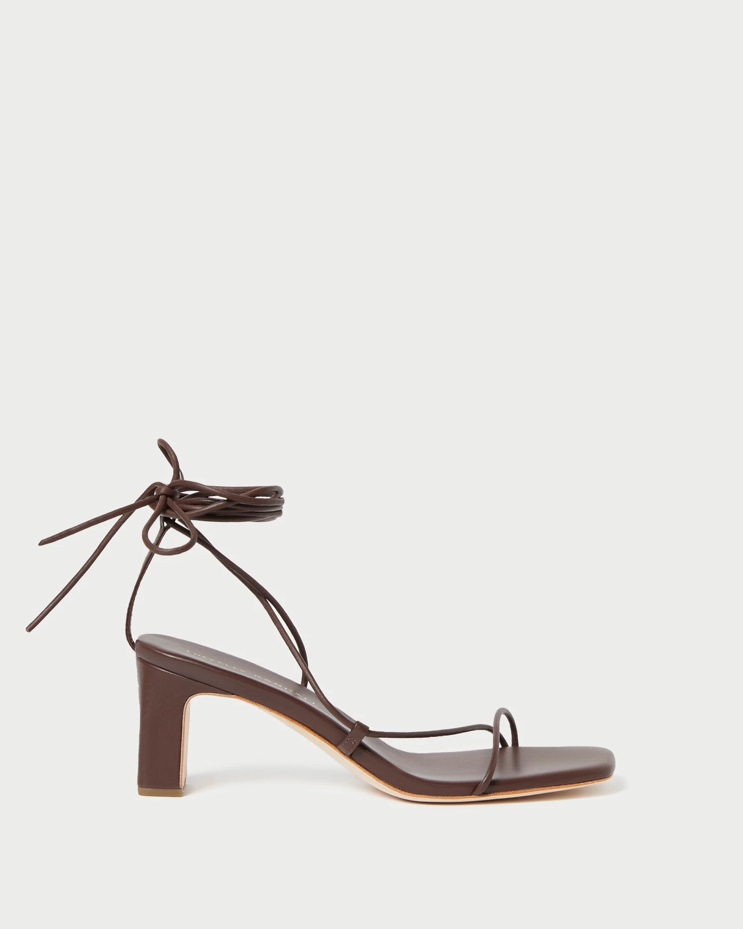 Loeffler Randall Cosette Chocolate Ankle Wrap Heel 4 Loeffler Randall Cosette Chocolate Ankle Wrap Heel - Image 2