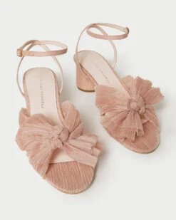 Loeffler Randall Dahlia Beauty Pleated Bow Heel -Loeffler Randall DAHLIA PLFA BEATY 3 1
