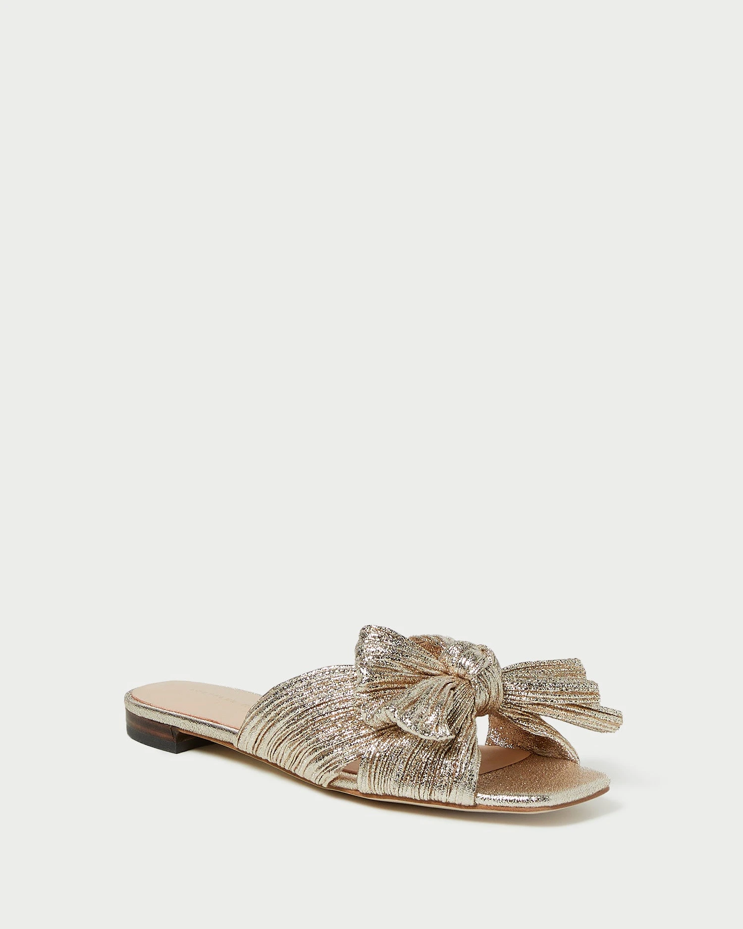 Loeffler Randall Daphne Champagne Bow Slide 3 Loeffler Randall Daphne Champagne Bow Slide
