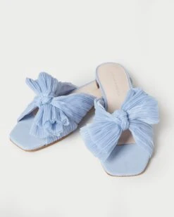Loeffler Randall Daphne Blue Bow Slide 9 Loeffler Randall Daphne Blue Bow Slide -Loeffler Randall DAPHNE PLFA BLUE 3 dd20acab a545 43eb b1d8 c3f124161dee