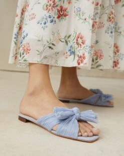 Loeffler Randall Daphne Blue Bow Slide 11 Loeffler Randall Daphne Blue Bow Slide -Loeffler Randall DAPHNE PLFA BLUE 5 5ccbd29e 153e 4cb4 bd7c 33d0b829c5ab