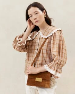 Loeffler Randall Delphine Cacao Clutch 11 Loeffler Randall Delphine Cacao Clutch -Loeffler Randall DELPHINE WS CACAO 003copy