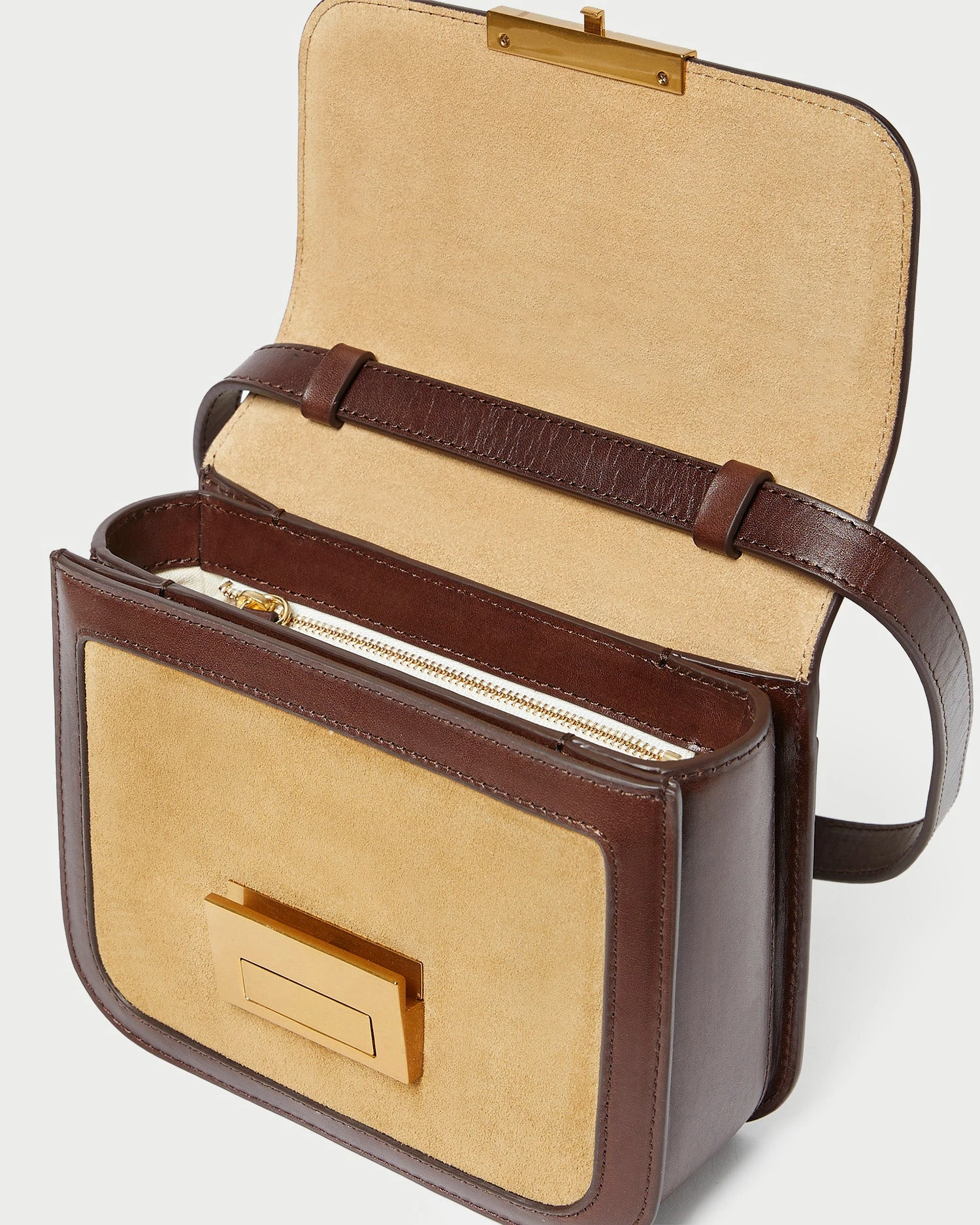 Loeffler Randall Desi Hazel/Espresso Crossbody 6 Loeffler Randall Desi Hazel/Espresso Crossbody - Image 4