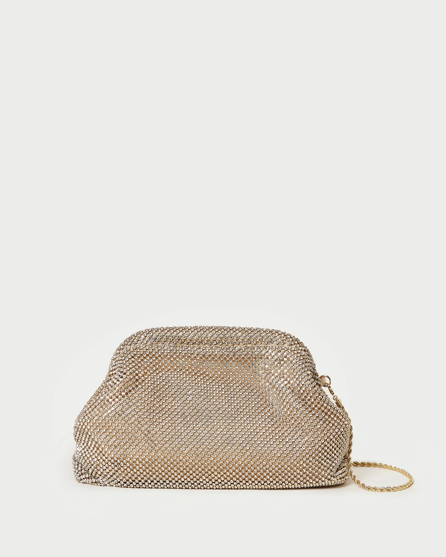 Loeffler Randall Doreen Gold Diamanté Frame Pouch 3 Loeffler Randall Doreen Gold Diamanté Frame Pouch