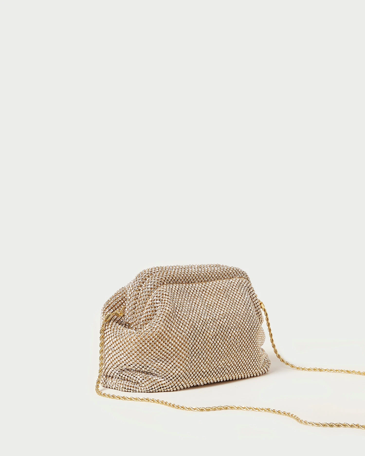 Loeffler Randall Doreen Gold Diamanté Frame Pouch 4 Loeffler Randall Doreen Gold Diamanté Frame Pouch - Image 2