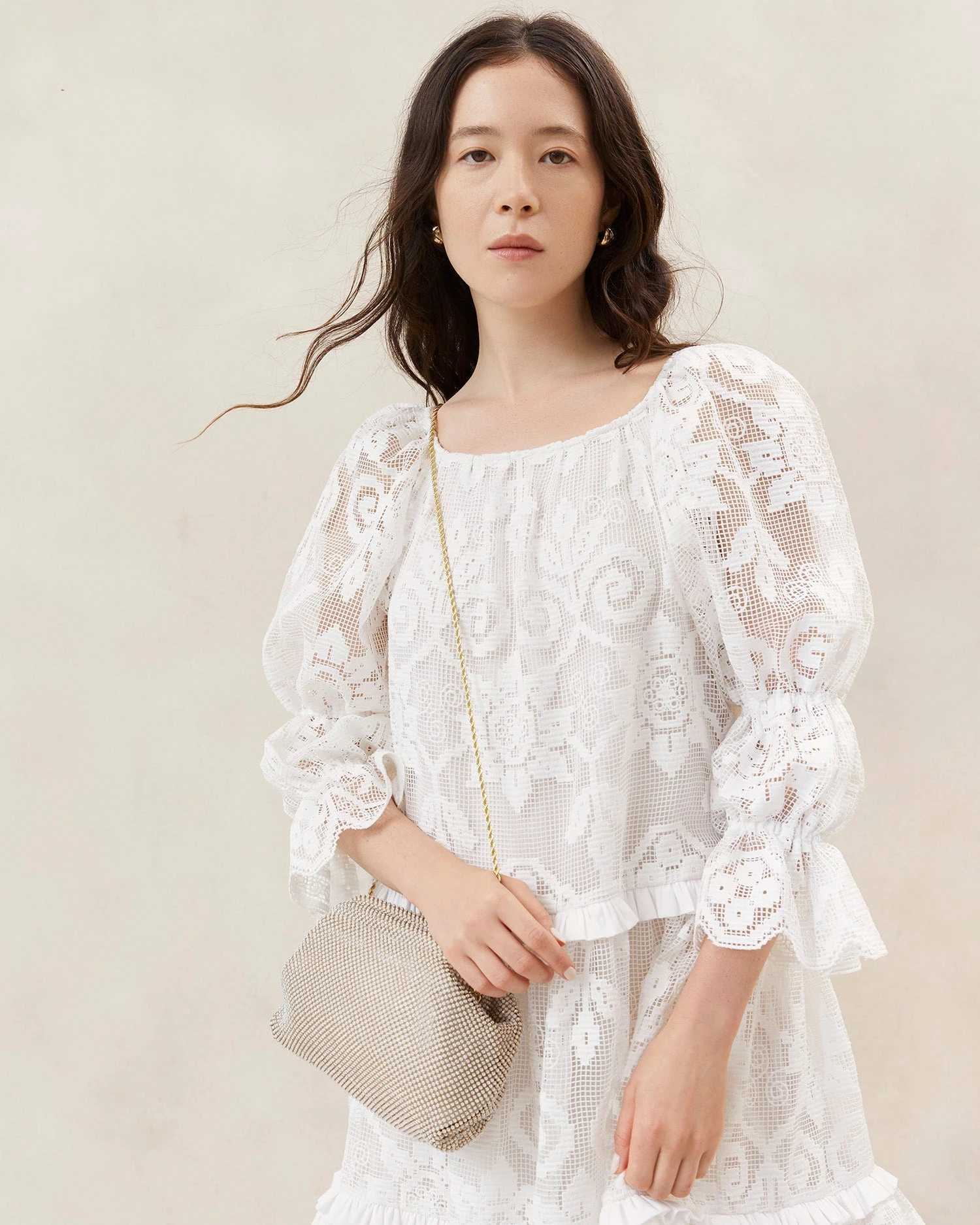 Loeffler Randall Doreen Opal Diamanté Frame Pouch 7 Loeffler Randall Doreen Opal Diamanté Frame Pouch - Image 5