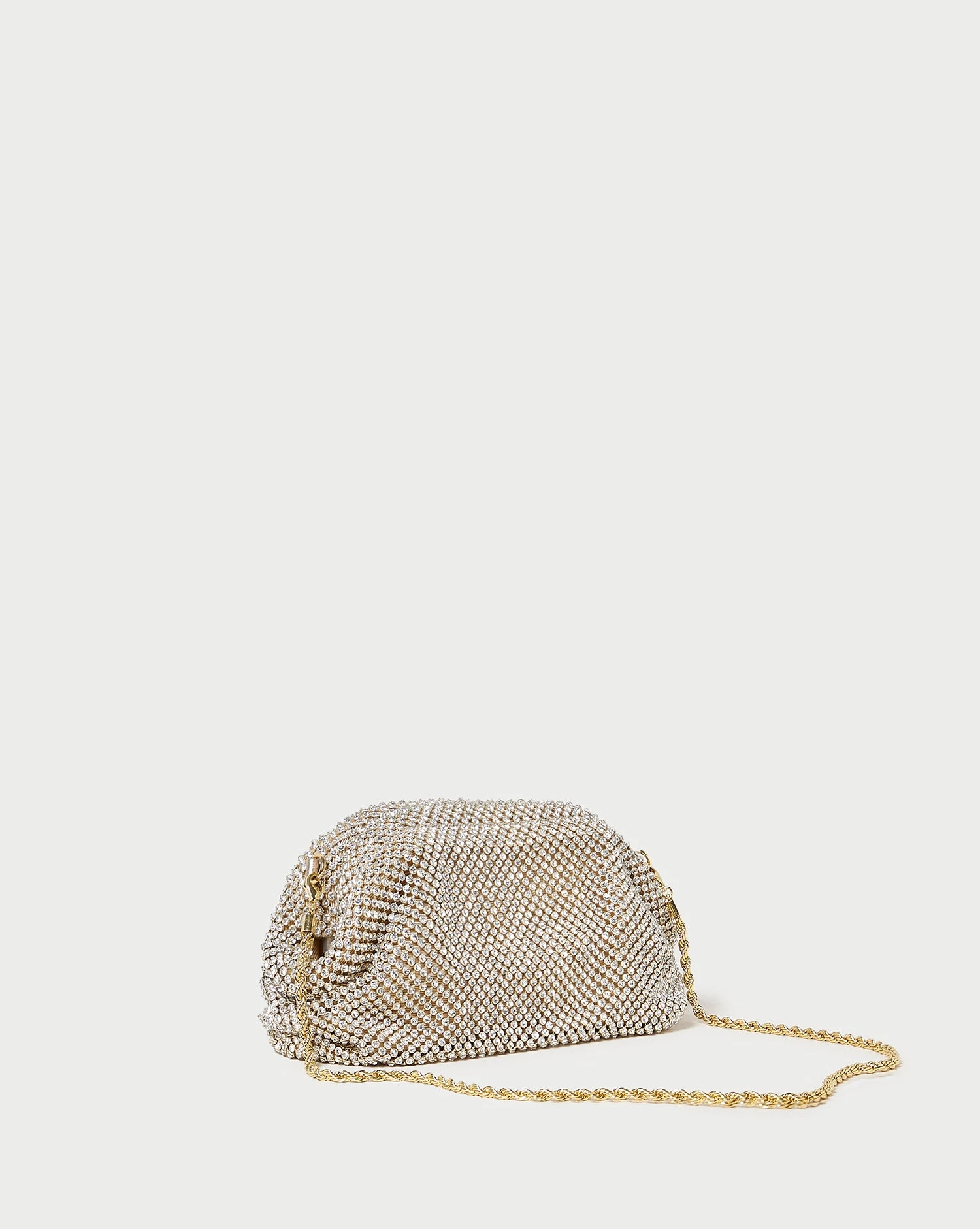 Loeffler Randall Doris Gold Diamanté Mini Pouch 4 Loeffler Randall Doris Gold Diamanté Mini Pouch - Image 2