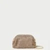 Loeffler Randall Doris Peach Diamanté Mini Pouch 2 Loeffler Randall Doris Peach Diamanté Mini Pouch -Loeffler Randall DORIS DIAM LTPEA 1