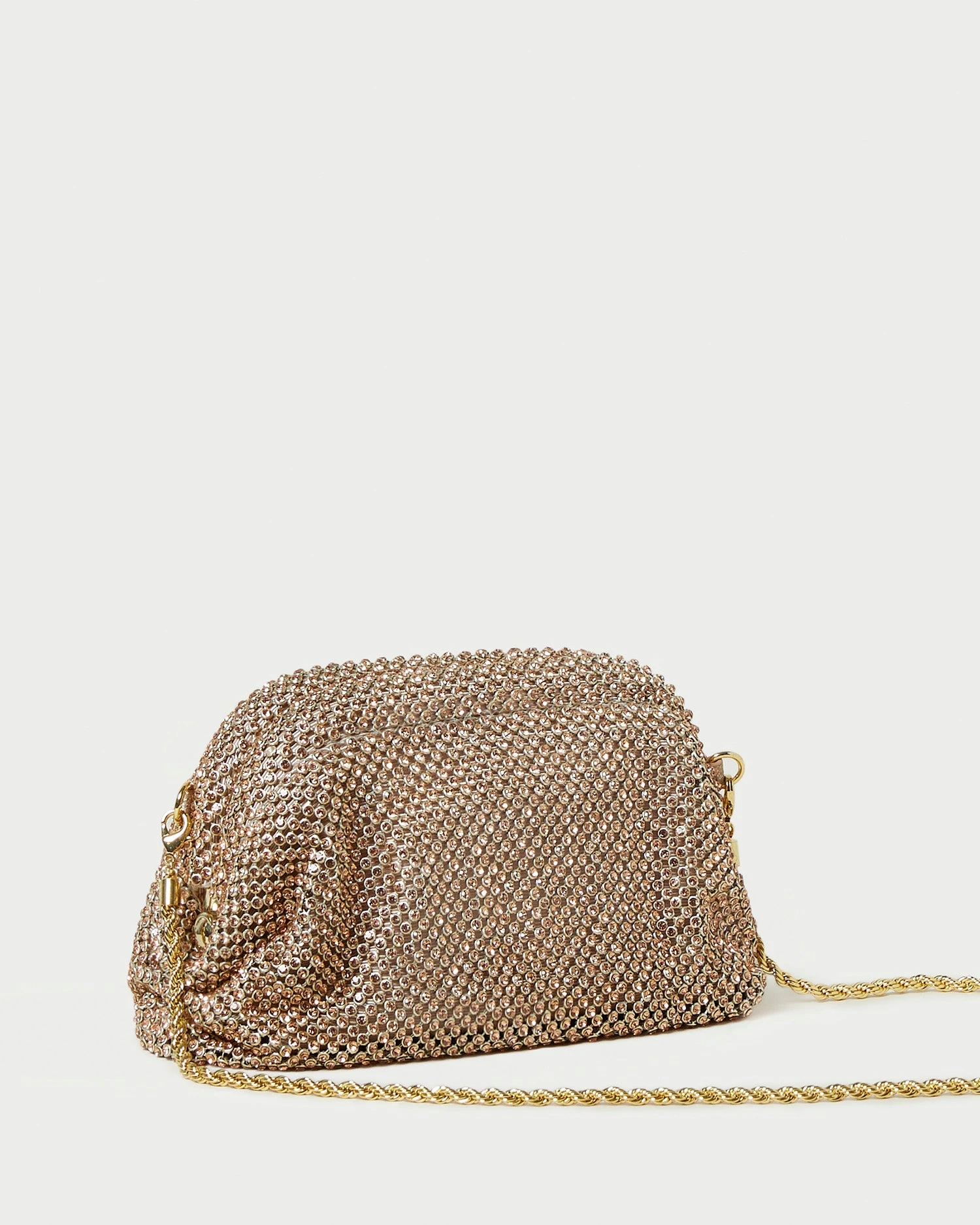 Loeffler Randall Doris Peach Diamanté Mini Pouch 4 Loeffler Randall Doris Peach Diamanté Mini Pouch - Image 2