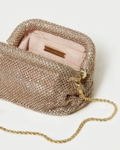 Loeffler Randall Doris Peach Diamanté Mini Pouch 9 Loeffler Randall Doris Peach Diamanté Mini Pouch -Loeffler Randall DORIS DIAM LTPEA 3
