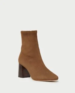 Loeffler Randall Elise Cacao Stretch Bootie