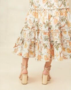 Loeffler Randall Ellie Floral Scalloped Midi Skirt 7 Loeffler Randall Ellie Floral Scalloped Midi Skirt -Loeffler Randall ELLIE CBFFL 125copy2 1