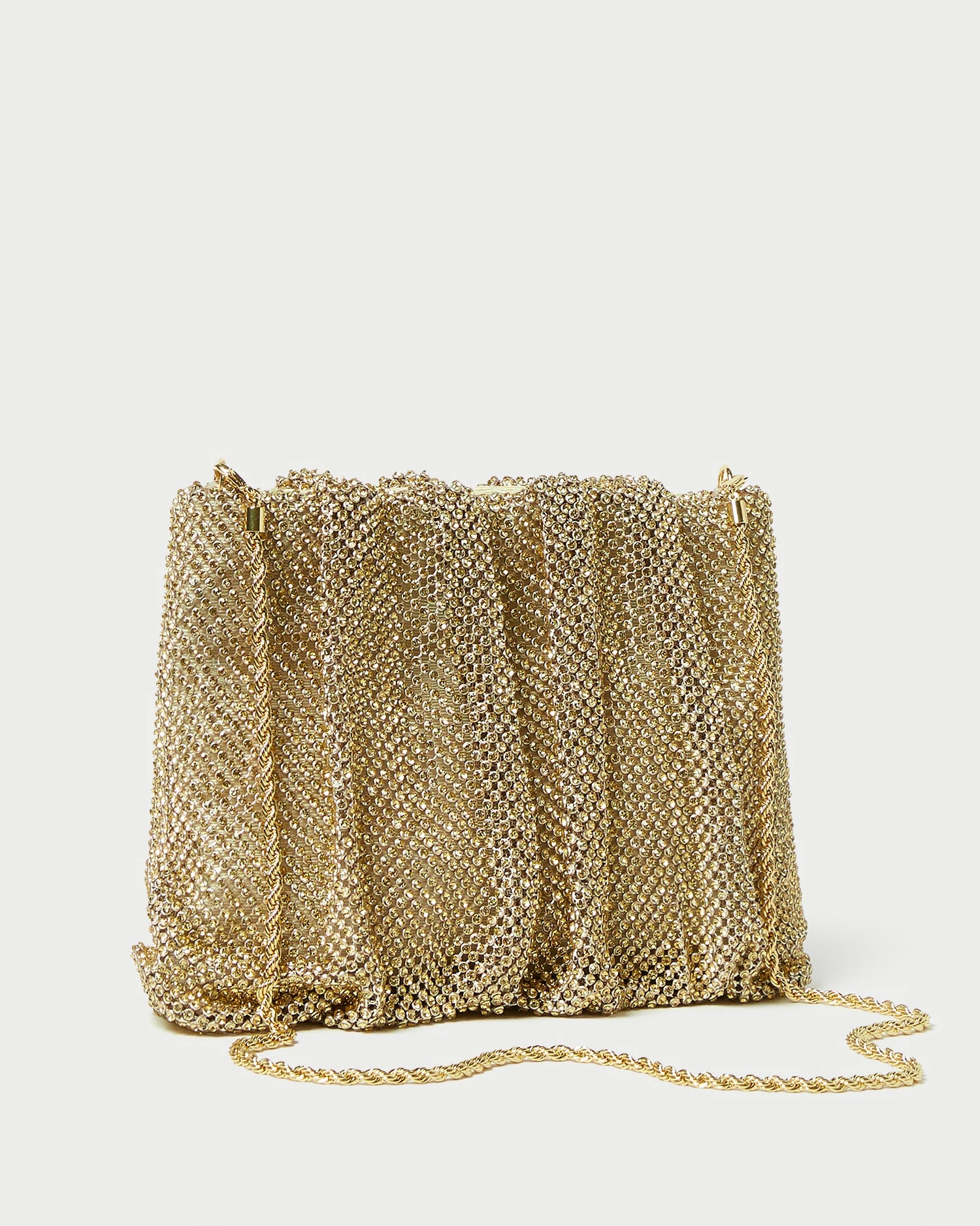 Loeffler Randall Ember Hay DiamantéGathered Clutch 4 Loeffler Randall Ember Hay DiamantéGathered Clutch - Image 2