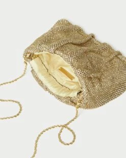 Loeffler Randall Ember Hay DiamantéGathered Clutch 9 Loeffler Randall Ember Hay DiamantéGathered Clutch -Loeffler Randall EMBER DIAM HAY 3