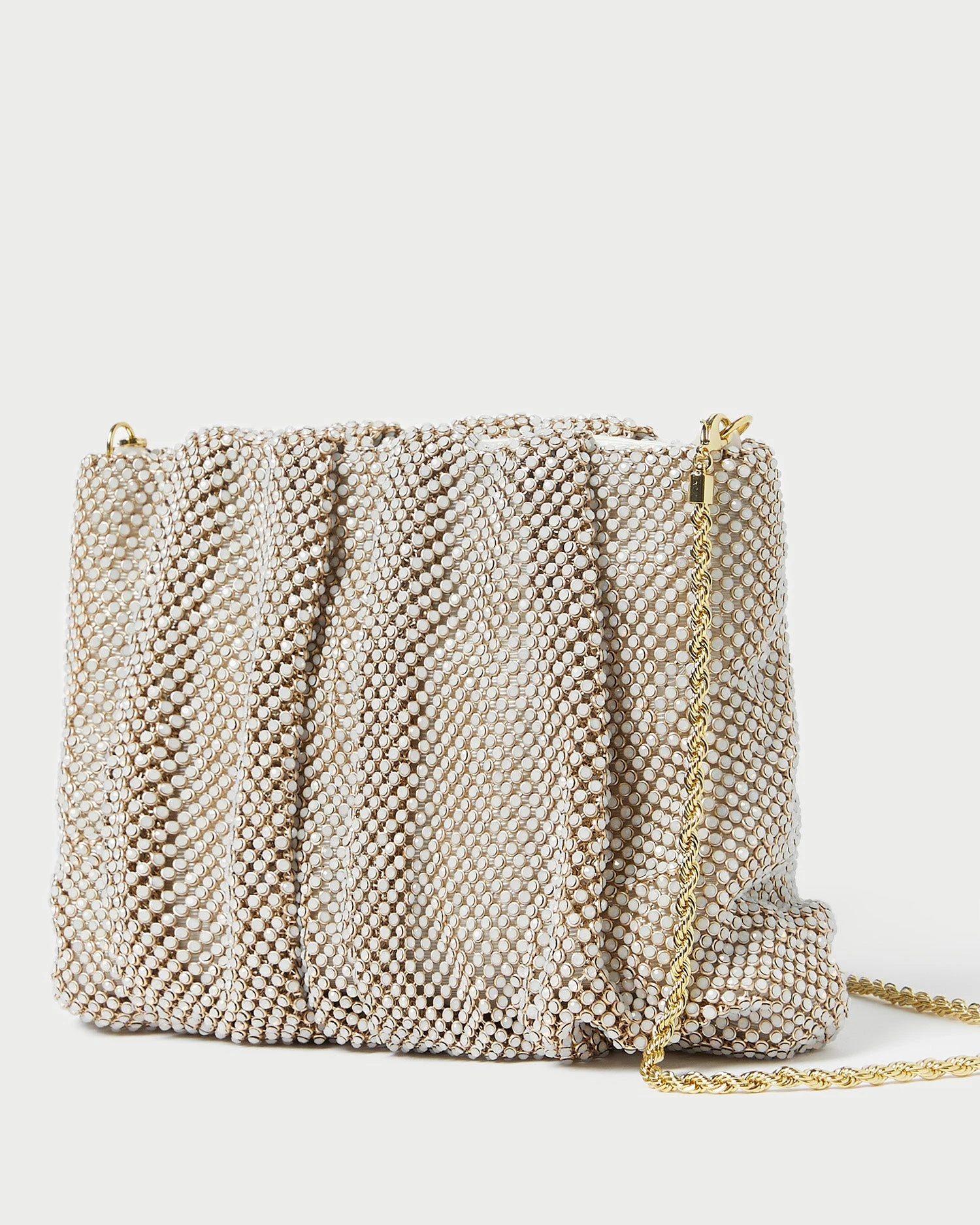 Loeffler Randall Ember Opal Diamanté Gathered Clutch 4 Loeffler Randall Ember Opal Diamanté Gathered Clutch - Image 2