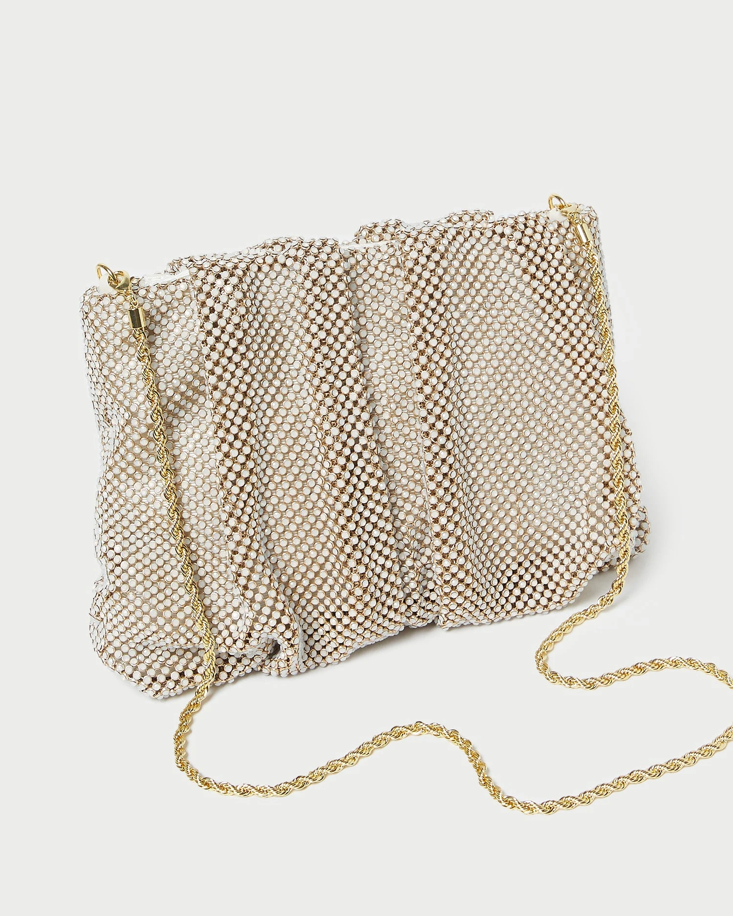 Loeffler Randall Ember Opal Diamanté Gathered Clutch 5 Loeffler Randall Ember Opal Diamanté Gathered Clutch - Image 3