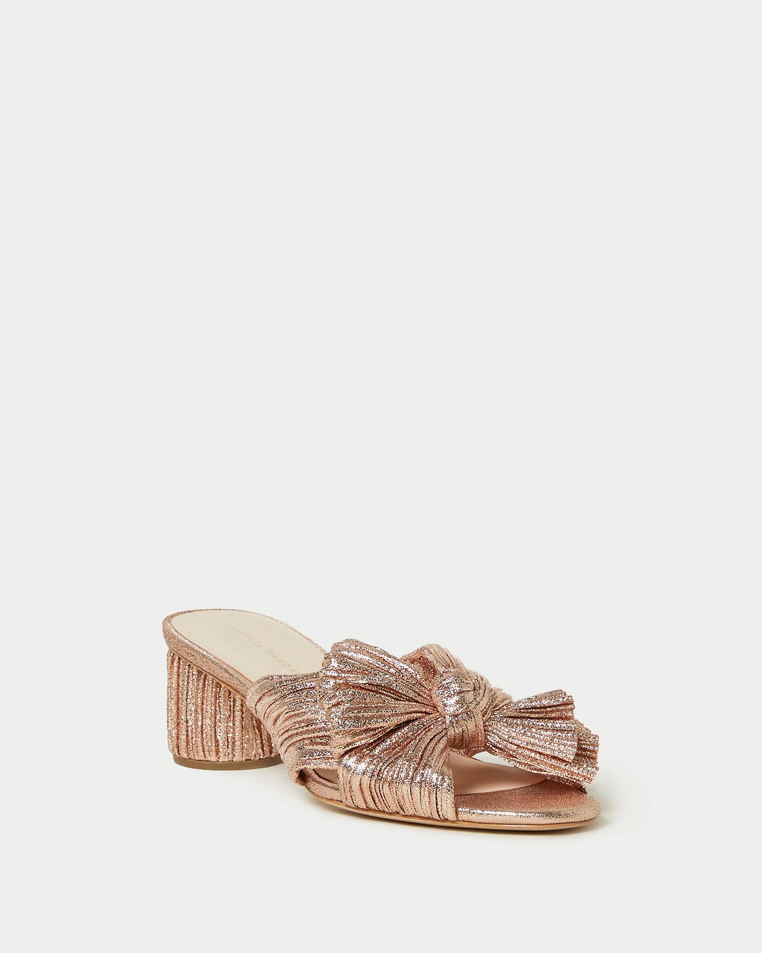 Loeffler Randall Emilia Dune Pleated Bow Heel 3 Loeffler Randall Emilia Dune Pleated Bow Heel