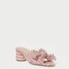 Loeffler Randall Emilia Pink Gingham Bow Heel 2 Loeffler Randall Emilia Pink Gingham Bow Heel -Loeffler Randall EMILIA PLFA SPKGI 1