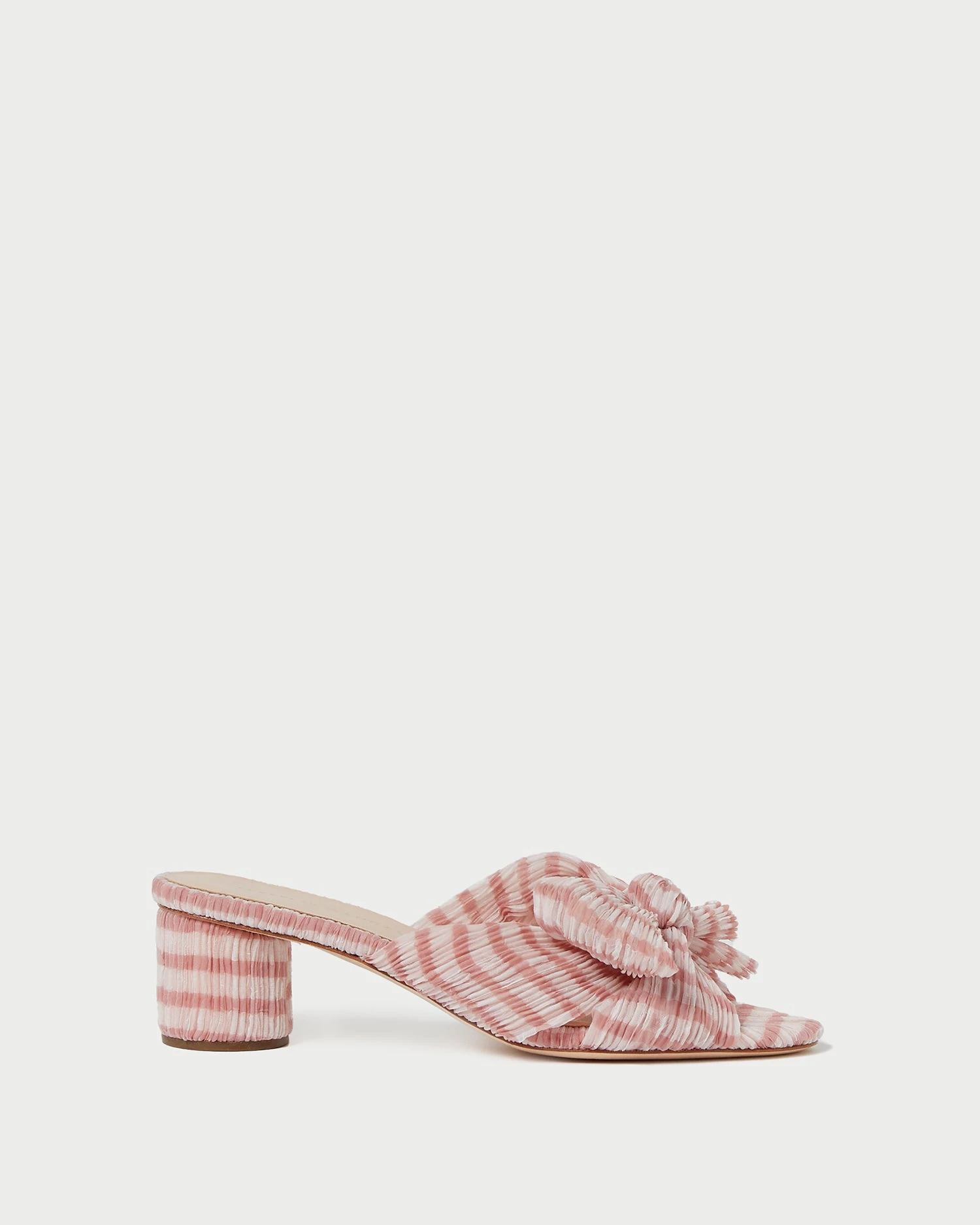 Loeffler Randall Emilia Pink Gingham Bow Heel 4 Loeffler Randall Emilia Pink Gingham Bow Heel - Image 2