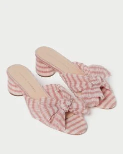 Loeffler Randall Emilia Pink Gingham Bow Heel 9 Loeffler Randall Emilia Pink Gingham Bow Heel -Loeffler Randall EMILIA PLFA SPKGI 3