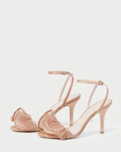 Loeffler Randall Estella Beauty Ruffle Heeled Sandal 10 Loeffler Randall Estella Beauty Ruffle Heeled Sandal -Loeffler Randall ESTELLA PLFA BEATY 4 1