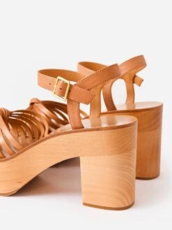 Loeffler Randall Women's Eveleigh Knotted Clog Sandal -Loeffler Randall EVELEIGH VAxHONEYxAlt5 69786251