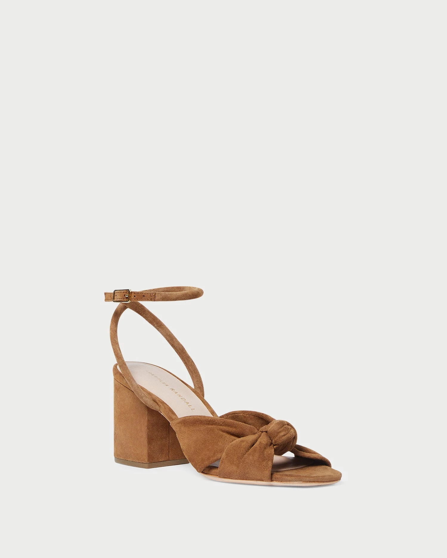 Loeffler Randall Fiamma Cacao Knot Mid-Heel Sandal 3 Loeffler Randall Fiamma Cacao Knot Mid-Heel Sandal