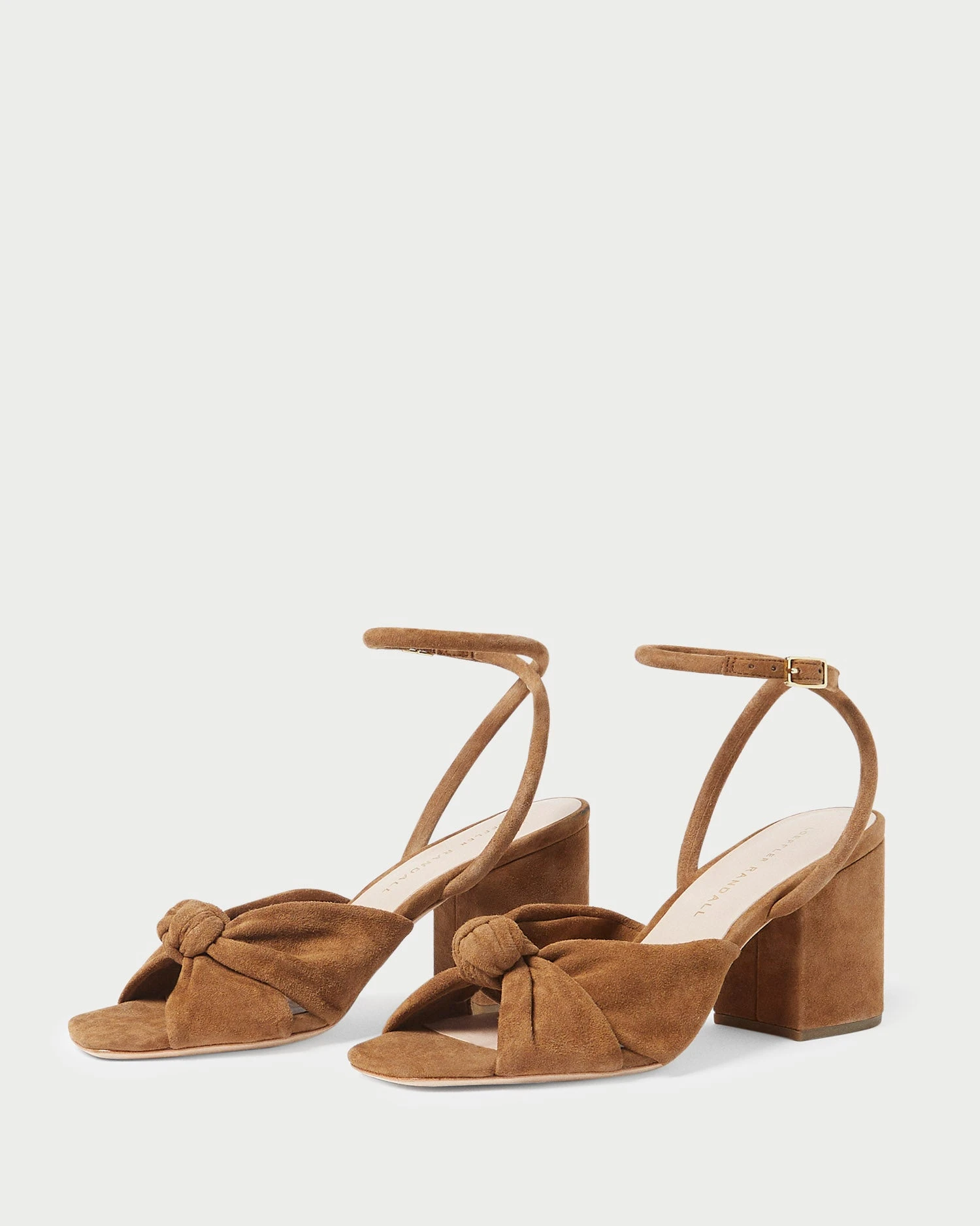 Loeffler Randall Fiamma Cacao Knot Mid-Heel Sandal 5 Loeffler Randall Fiamma Cacao Knot Mid-Heel Sandal - Image 3