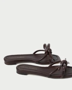 Loeffler Randall Hadley Chocolate Bow Sandal 10 Loeffler Randall Hadley Chocolate Bow Sandal -Loeffler Randall HADLEY N CHOKO 4
