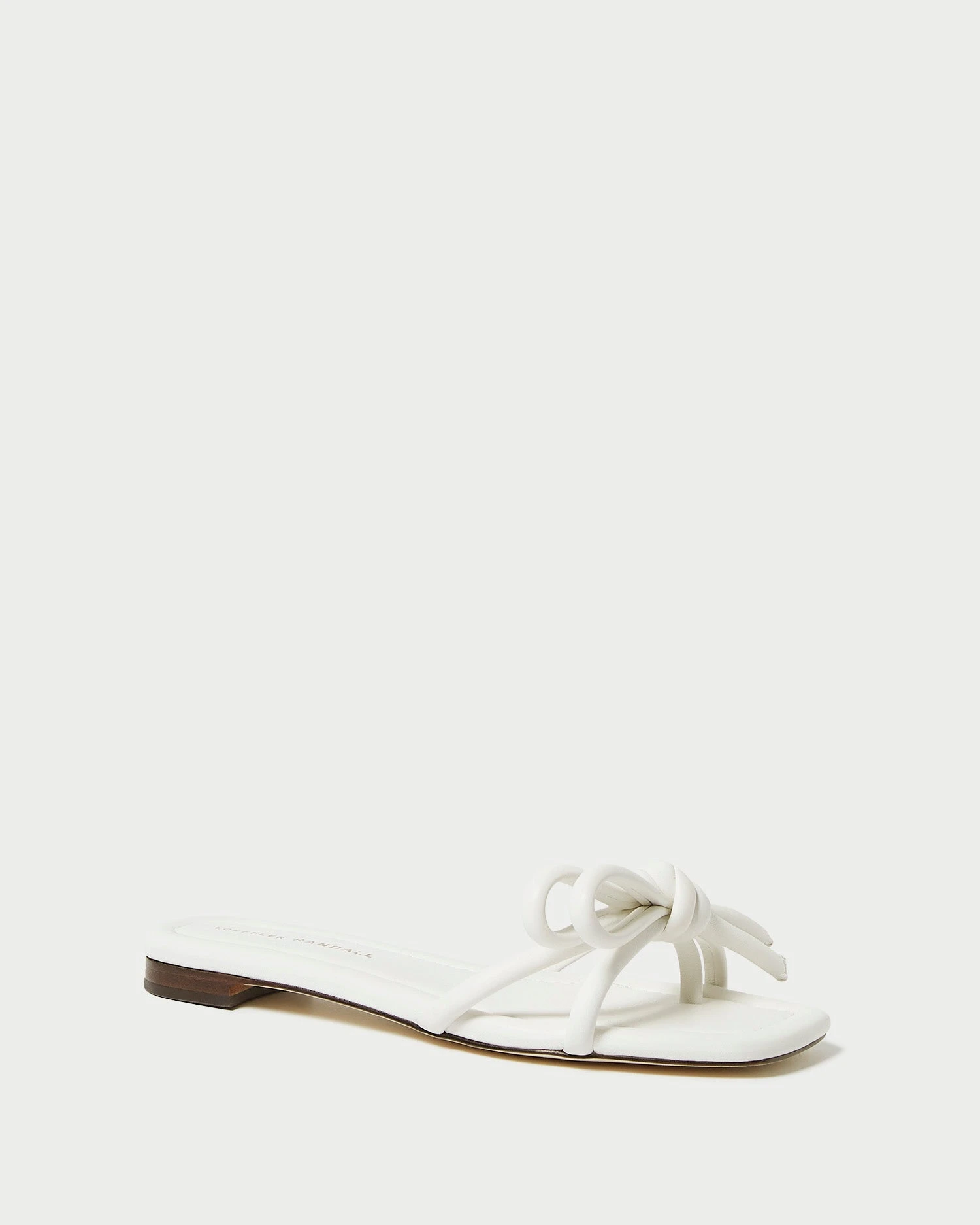 Loeffler Randall Hadley White Bow Sandal 3 Loeffler Randall Hadley White Bow Sandal