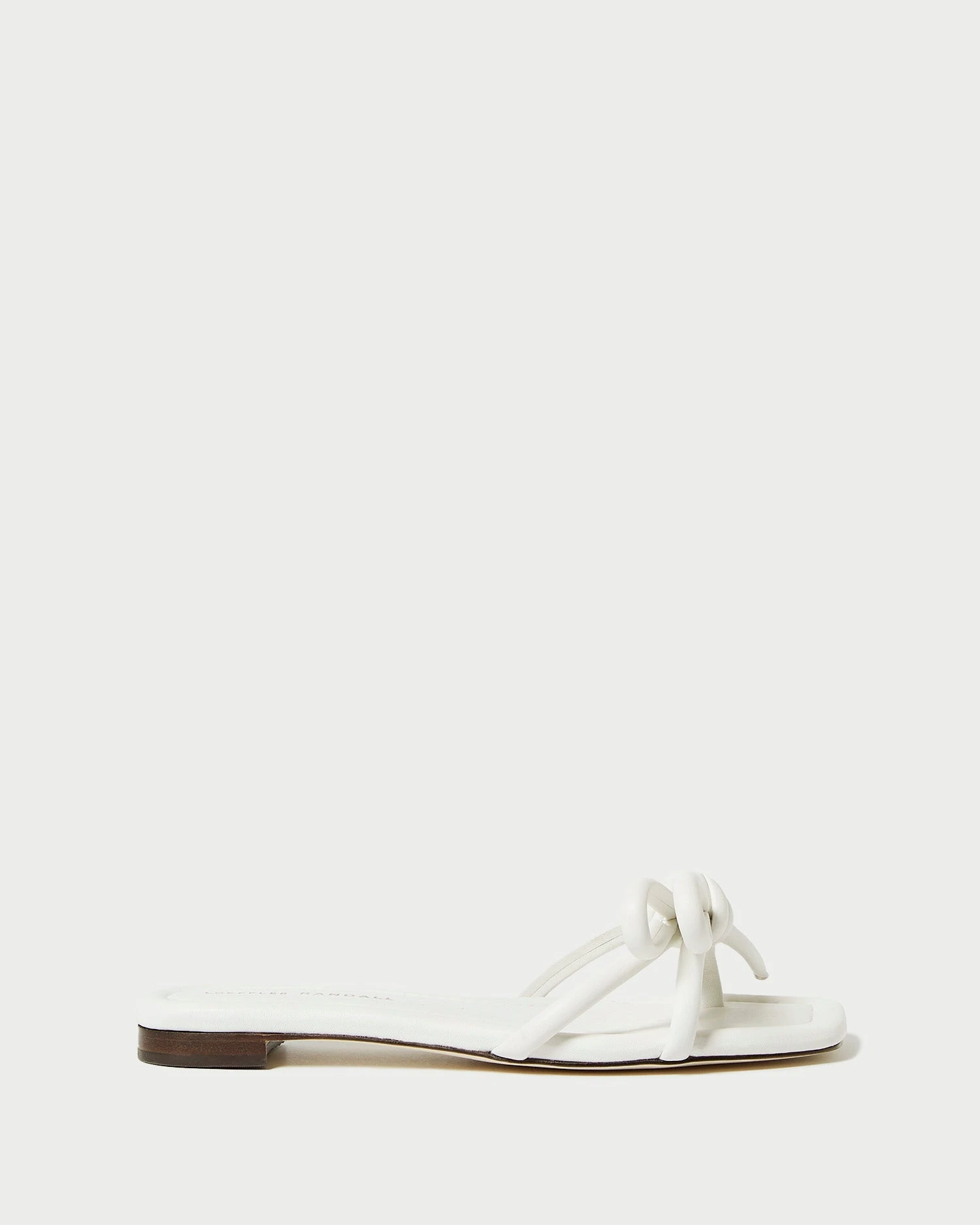 Loeffler Randall Hadley White Bow Sandal 4 Loeffler Randall Hadley White Bow Sandal - Image 2