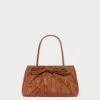Loeffler Randall Iona Nutmeg Puffed Bow Clutch