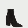 Loeffler Randall Isla Black Suede Slim Ankle Bootie 1 Loeffler Randall Isla Black Suede Slim Ankle Bootie -Loeffler Randall ISLA SS BLACK 1