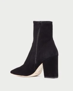 Loeffler Randall Isla Black Suede Slim Ankle Bootie 10 Loeffler Randall Isla Black Suede Slim Ankle Bootie -Loeffler Randall ISLA SS BLACK 4